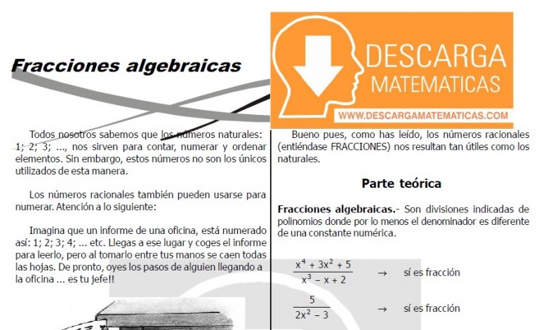 Ejercicios de Álgebra para Segundo de Secundaria – Descarga Matematicas