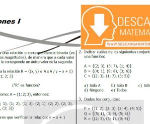 Descarga Álgebra – Segundo de Secundaria – Descarga Matematicas