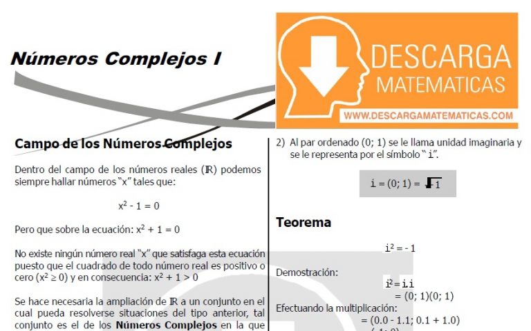 Fichas de Álgebra para Cuarto de Secundaria – Descarga Matematicas