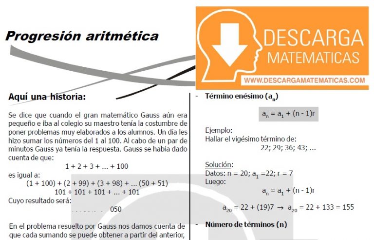 Fichas de Álgebra para Cuarto de Secundaria – Descarga Matematicas