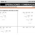 DESCARGAR OPERACIONES COMBINADAS – MATEMATICA PRIMERO DE PRIMARIA