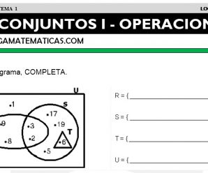 DESCARGAR OPERACIONES CONJUNTOS I – MATEMATICA QUINTO DE PRIMARIA