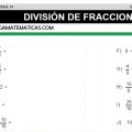 DESCARGAR DIVISION DE FRACCIONES – MATEMATICA CUARTO DE PRIMARIA